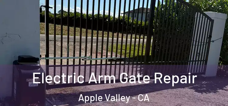 Electric Arm Gate Repair Apple Valley - CA