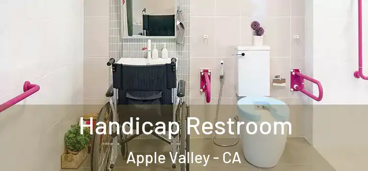 Handicap Restroom Apple Valley - CA