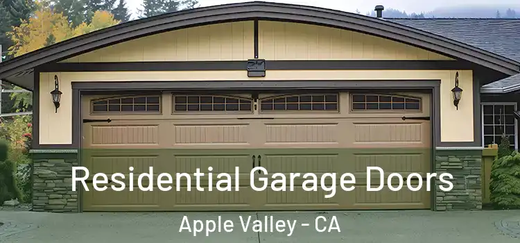  Residential Garage Doors Apple Valley - CA